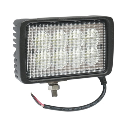 Proiector dreptunghiular LED 65W, 24V John Deere 152x106mm cod OEM AT165110 - Img 3