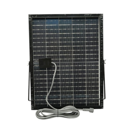 Proiector LED 400W, 6500K cu panou solar bifacial 40W, baterie LiFePO4 20000mAh si telecomanda IP66 Breckner Germany - Img 13