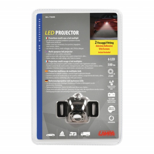Proiector mers inapoi cu LED multifunctional - 12/30V - Img 6