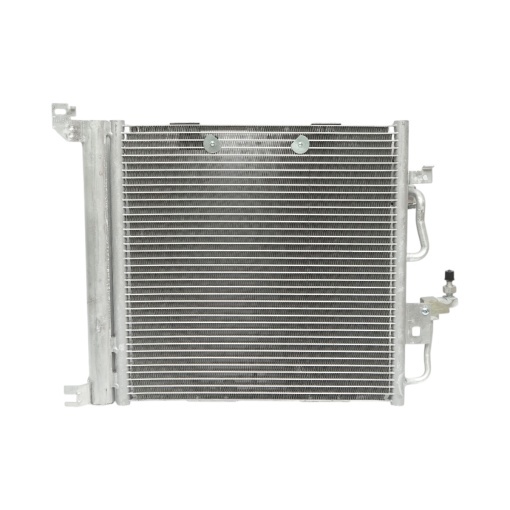 Radiator clima AC Opel Astra H, Zafira 370x370x16mm cod OEM 13129195, 1850099, 93178961, 1924005329 - Img 2