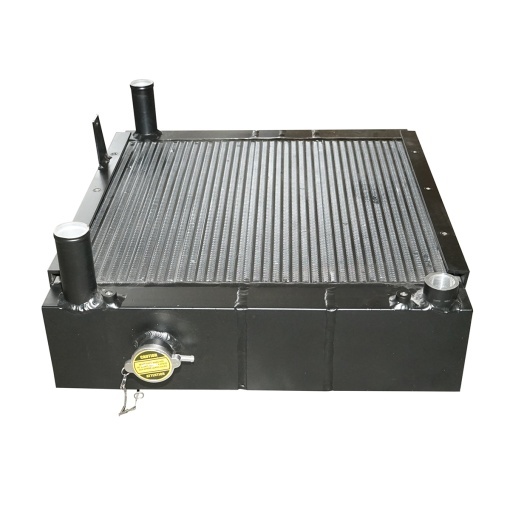 Radiator racire apa buldoexcavator Komatsu WB91R, WB93R , WB93S , WB97R 575x670mm cod OEM 42N-03-11510, 42N0311100, 42N-03-11100 - Img 4
