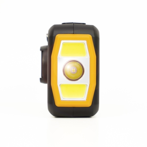 Radio portabil PNI DYN300, cu dinam, incarcare solara, lanterna, powerbank 4000 mAh, SOS, IPX3, orange - Img 4