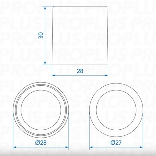 Reductor pentru conducta de la Ø28 mm la Ø17 mm - Img 5