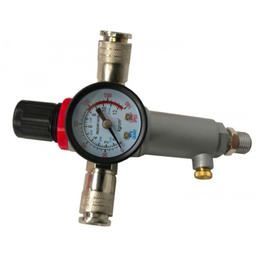 Regulator de presiune pentru compresor 3/8 inch VERKE - Img 4