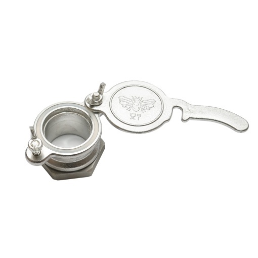 Robinet din inox pentru maturator miere 38x58 - Img 2