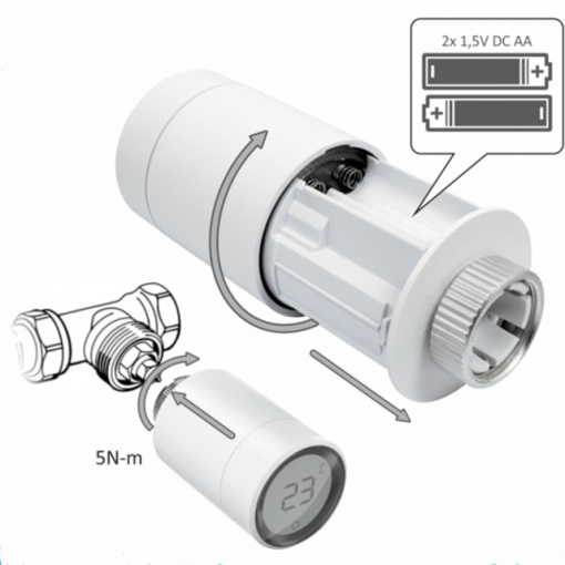 Robinet inteligent cu display PNI Elro RV11 - Img 3