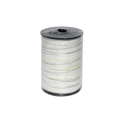 Rola banda alb-galben-negru, latime 20mm 5x0.3mm SS lungime 200m gard electric Breckner Germany - Img 3