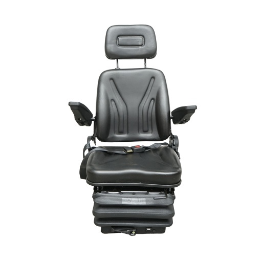 Scaun universal reglabil pe greutate 50-130Kg, cotiere si spatar rabatabil 50-90° pentru tractor, utilaje agricole, industriale, stivuitor - Img 2