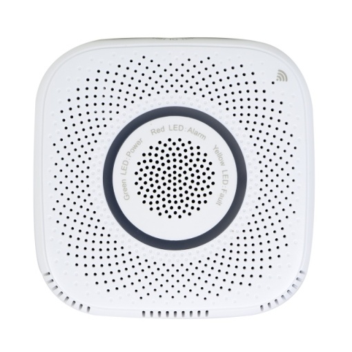 Senzor de gaz inteligent PNI SafeHome PT210G WiFi cu alertare vocala, aplicatie de mobil Tuya Smart, integrare in scenarii si automatizari smart cu alte produse compatibile Tuya, Alexa si Google Assi