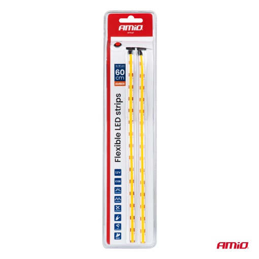 Set 2 benzi led 2x30 cm 12 V Amio - Img 6