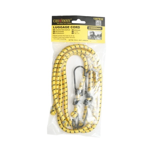 Set 2 corzi elastice cu carlige 8x800mm pentru ancorare marfa Crownman - Img 2