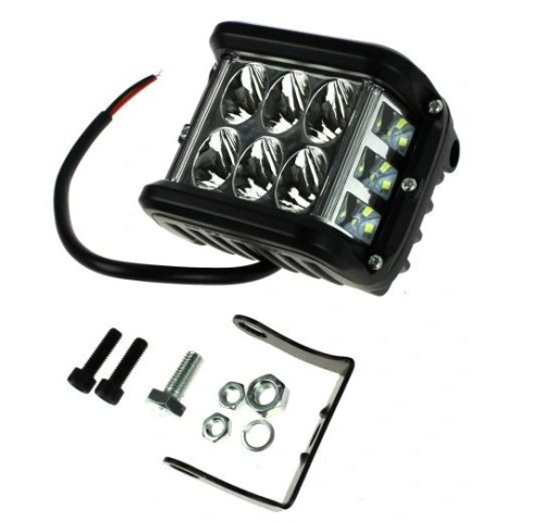 Set 2 proiectoare LED dreptunghiulare 2x27W - Img 2