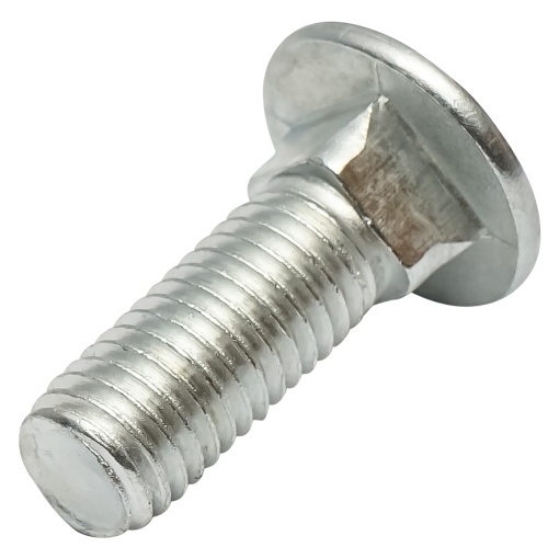Set 50 buc surub zincat pentru plug DIN 603 M14x40mm - Img 2