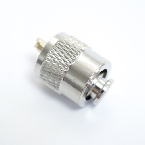 Set cu 10 bucati mufa PNI PL259 short pentru cablu RG58 cu pin central aurit 6 mm - Img 4