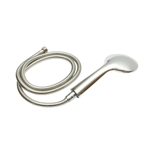 Set para dus cu furtun zincat 1.5m, 5 functii, crom lucios, plastic 100x240mm - Img 6
