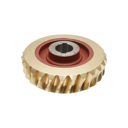 Set pinion bronz cu ax melcat pentru troliu Tractor Forestier - Img 6