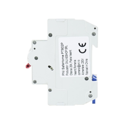 Siguranta automata inteligenta PNI SafeHome PT802P WiFi, 2P, 100A, comanda prin internet, aplicatie de mobil Tuya Smart, integrare in scenarii si automatizari smart cu alte produse compatibile Tuya, A - Img 3