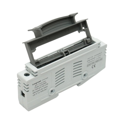 Soclu separator gPV pentru siguranta fuzibila 10/14x85mm 1P, 1500V Longroad - Img 2