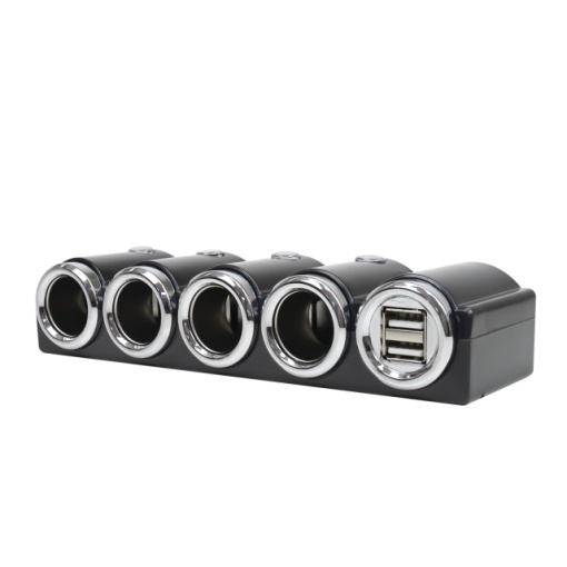 Spliter bricheta auto PNI Lighter 04 12V/24V 4 iesiri, 2xUSB, indicator LED - Img 6