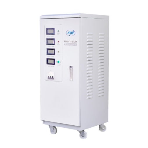 Stabilizator de tensiune trifazat PNI SVT-10K cu servomotor, 10000VA, 8000W, iesire 380V - Img 5