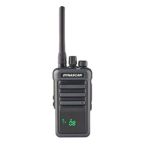 Statie radio PMR 446 portabila PNI Dynascan, 446MHz, 8CH, VOX, Scrambler, 1750mAh, display ascuns, IP55 - Img 4