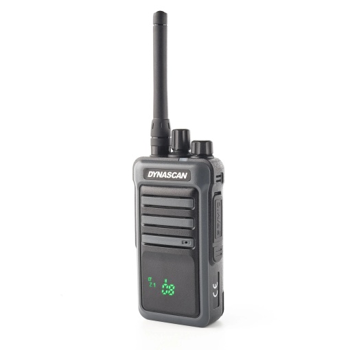 Statie radio PMR 446 portabila PNI Dynascan, 446MHz, 8CH, VOX, Scrambler, 1750mAh, display ascuns, IP55 - Img 14