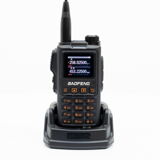Statie radio portabila VHF/UHF Baofeng BF-18L, dual band, 999CH, 1800mAh, Scan, Dual Watch, Roger Beep, functie Radio FM si lanterna semnalizare - Img 7