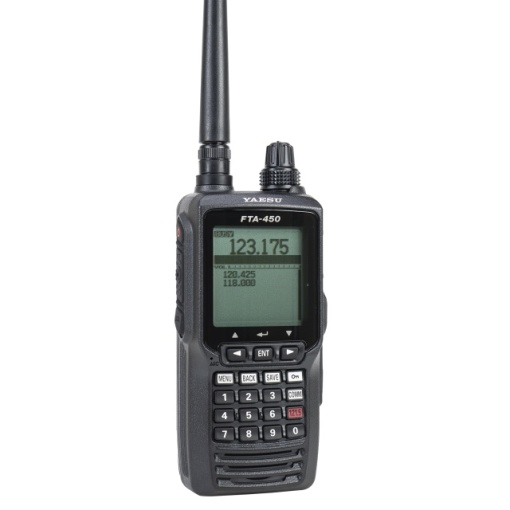 Statie radio portabila VHF Yaesu FTA450L pentru aviatie 118.000–136.975 MHz, 2200 mAh - Img 4