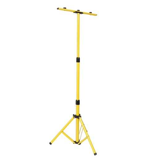 Stativ trepied proiector dublu metalic, inaltime reglabila 62-155cm - Img 3