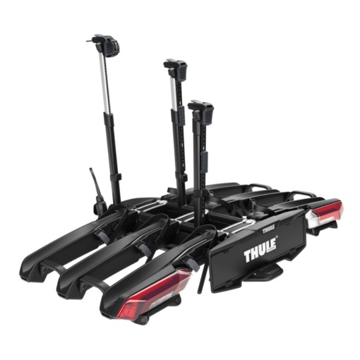 Suport pentru 3 biciclete cu senzori de parcare, Thule Epos ParkSecure 9803100 cu prindere pe carligul de remorcare (13 pini) - Img 5