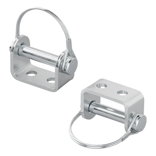 Suport pentru balama 71 mm / Ø16 mm cu știft de blocare și clemă de fixare - Img 3