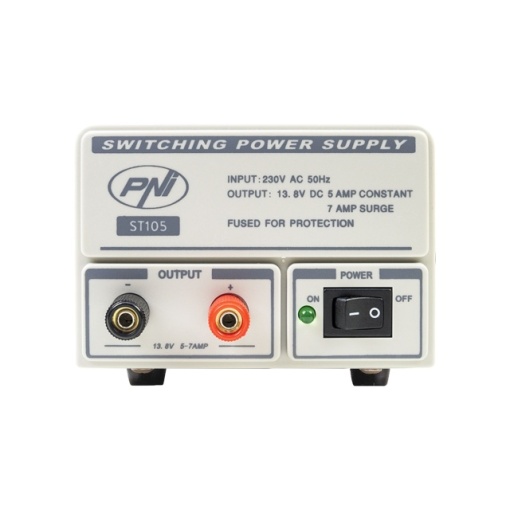 Sursa de tensiune in comutatie PNI ST105 intrare 230V AC, iesire 12V DC, 5A - Img 2
