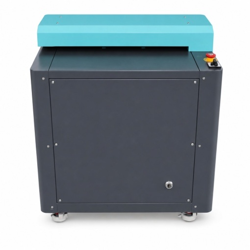 Tocator carton industrial 550mm, 1500W, 220V, viteza reglabila 0-18m/min, grosime maxima 10mm Breckner Germany - Img 2