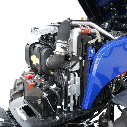 Tractor 50HP 4x4 cu cabina inmatriculabil, aer conditionat, motor Hyundai turbo diesel DM01 LOVOL M504 - Img 9