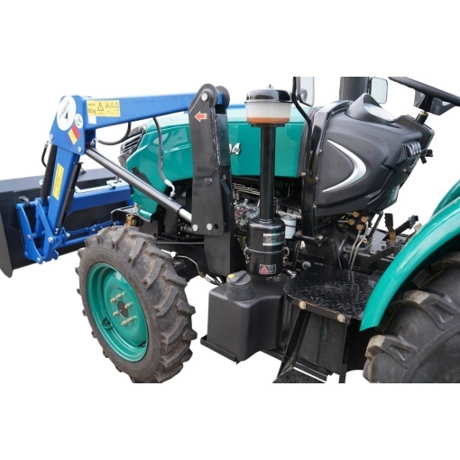 Tractor 60CP 4x4 cu semicabina, incarcator frontal hidraulic, cupa 1400mm KONIG 604 - Img 7