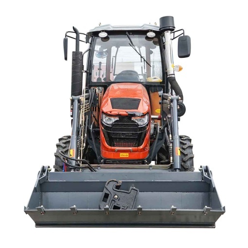 Tractor 90CP, 4x4 cu incarcator frontal, cabina inchisa, roti 14.9-30/9.5-24 - Img 2