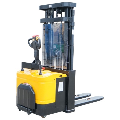Transpalet electric cu sarcina maxima 2.5T, inaltime ridicare 4500mm, furci 1150mm Breckner Germany - Img 10