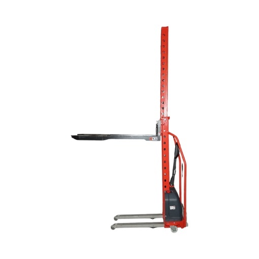 Transpalet semi-electric 1T cu autoincarcare, baterie Li-ion 12V, 50Ah, inaltime ridicare 1300mm - Img 5