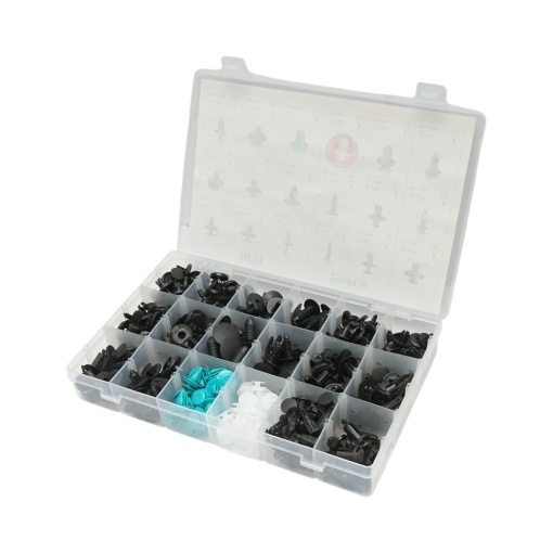 Trusa clipsuri plastic auto universale 299 piese - Img 4