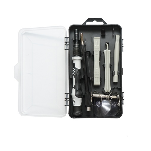 Trusa surubelnite de precizie biti, torx, cruce, hexagonal pentru electronice 120 piese - Img 3