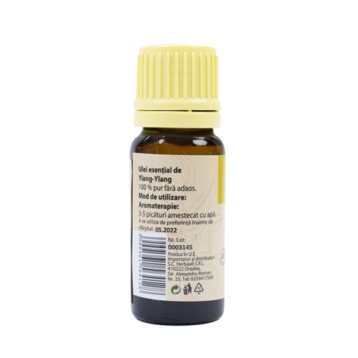 Ulei esential de Ylang-Ylang (Cananga odorata), 100% pur fara adaos, 10 ml - Img 3