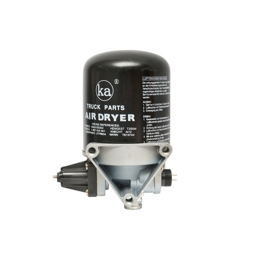 Uscator aer cu flitru pentru sistem compresor cod OEM 4324101020, 4324100202, 1487434901, LFP8654, T250W, AI12, TB1374X Breckner Germany - Img 3