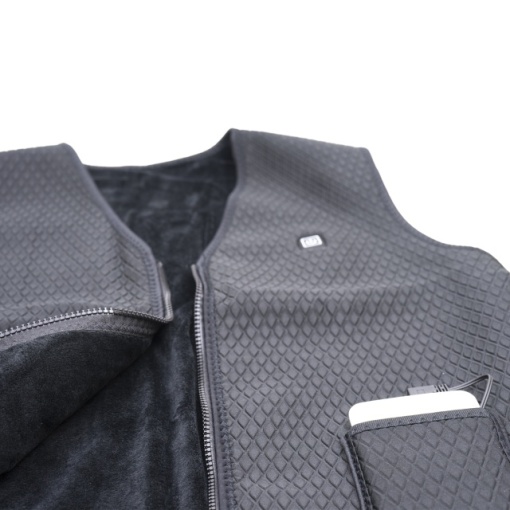 Vesta electrica cu incalzire PNI Body Warmer L, cu USB, 3 niveluri de incalzire, lavabila, pentru activitati in aer liber, unisex, marime L - Img 7