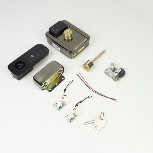 Yala inteligenta PNI SafeHome PTY160, amprenta, cod, tag, aplicatie Tuya Smart, 300 utilizatori - Img 7