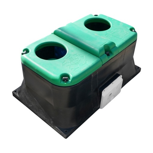 Adapatoare anti-inghet cu bila pentru vaci 80L 60x100x45cm Breckner Germany - Img 2