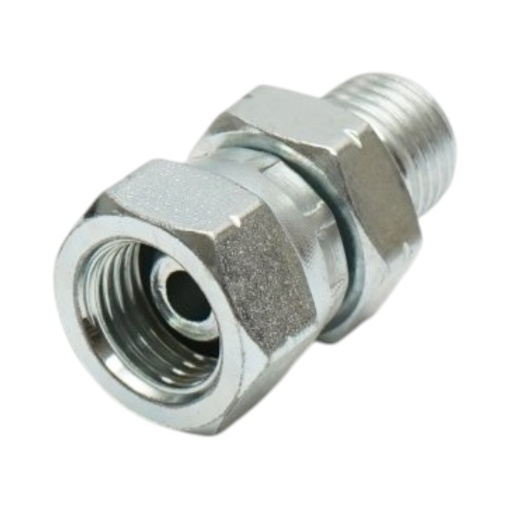 Adaptor armatura drept DKR-AGJ 1/4 filet exterior - filet interior - Img 4