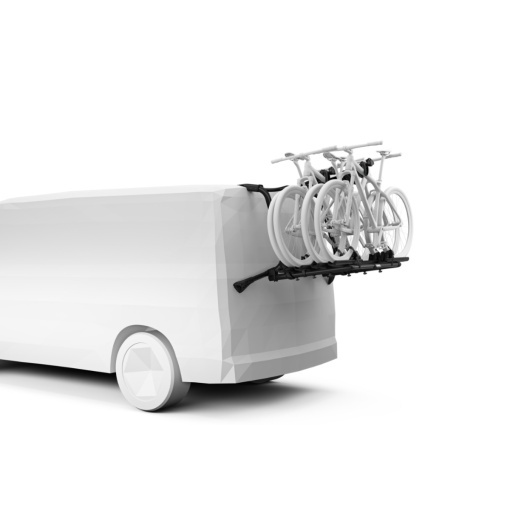 Adaptor pentru a 4-a bicicleta pentru suportul de biciclete Thule WanderWay cu prindere pe haion, Negru - Img 3
