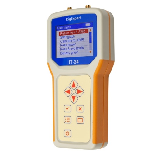 Analizor de antena RigExpert IT-24, 2.3-2.6 GHz, ecran color, tastatura rezistenta la apa - Img 3