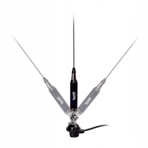 Antena CB LEMM Z2000 AT1200, lungime 130 cm, castig 2.5dB, 26.5-27.5 MHz, 300W, montura fixa, cablu RG58 4m, fabricat in Italia - Img 5