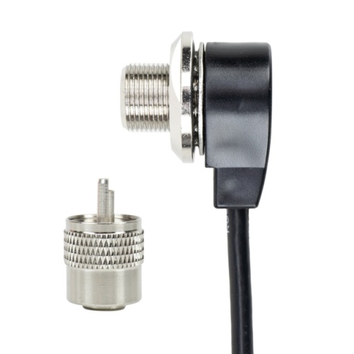 Antena CB PNI LED 850, 85 cm, 300 Watt, rabatabila ilumineaza in timpul emisiei si cablu montaj PNI T601 - Img 2